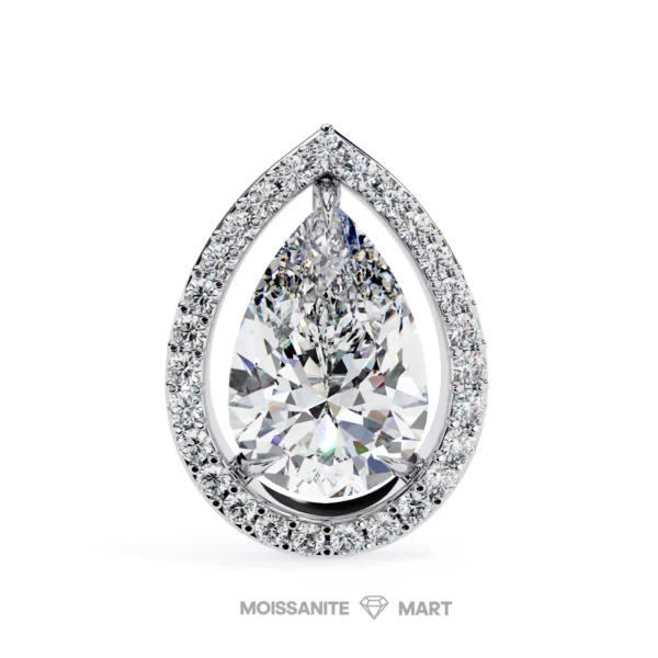 Moissanite Diamond GRA Certified Earrings Tops Studs for Women (1)
