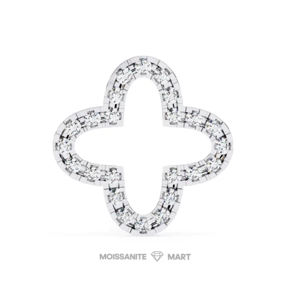 Moissanite Diamond GRA Certified Earrings Tops Studs for Women (10)