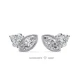 Moissanite Diamond GRA Certified Earrings Tops Studs for Women (11)