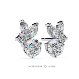 Iconic Spark Moissanite Diamond Earrings
