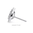 Moissanite Diamond GRA Certified Earrings Tops Studs for Women (3)