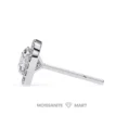 Moissanite Diamond GRA Certified Earrings Tops Studs for Women (3)