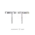 Moissanite Diamond GRA Certified Earrings Tops Studs for Women (3)