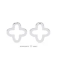 Moissanite Diamond GRA Certified Earrings Tops Studs for Women (4)