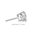 Moissanite Diamond GRA Certified Earrings Tops Studs for Women (5)