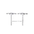Moissanite Diamond GRA Certified Earrings Tops Studs for Women (5)