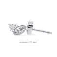 Moissanite Diamond GRA Certified Earrings Tops Studs for Women (5)