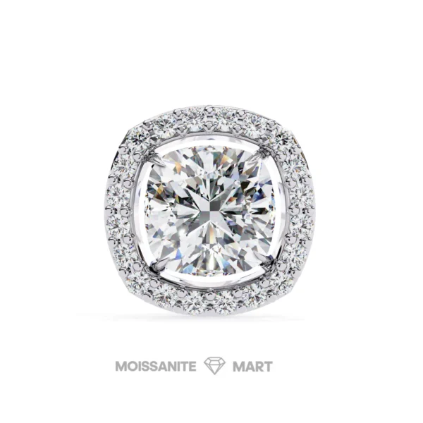 Moissanite Diamond GRA Certified Earrings Tops Studs for Women (6)