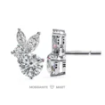 Moissanite Diamond GRA Certified Earrings Tops Studs for Women (6)