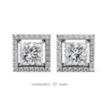 Moissanite Diamond GRA Certified Earrings Tops Studs for Women (6)
