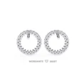 Moissanite Diamond GRA Certified Earrings Tops Studs for Women (7)