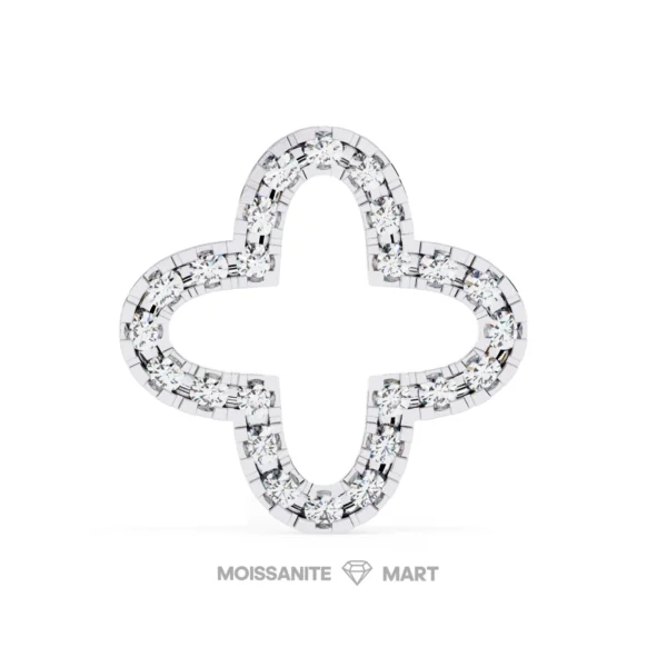 Moissanite Diamond GRA Certified Earrings Tops Studs for Women (8)