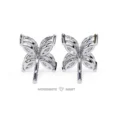 Moissanite Diamond GRA Certified Earrings Tops Studs for Women (8)
