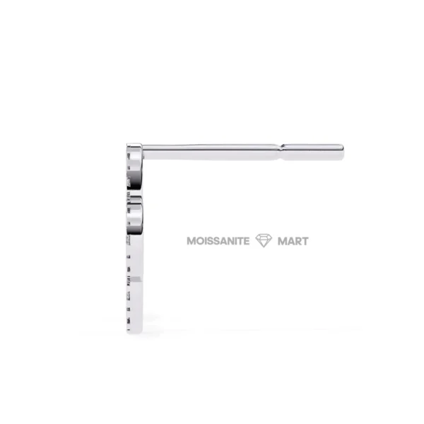 Moissanite Diamond GRA Certified Earrings Tops Studs for Women (9)