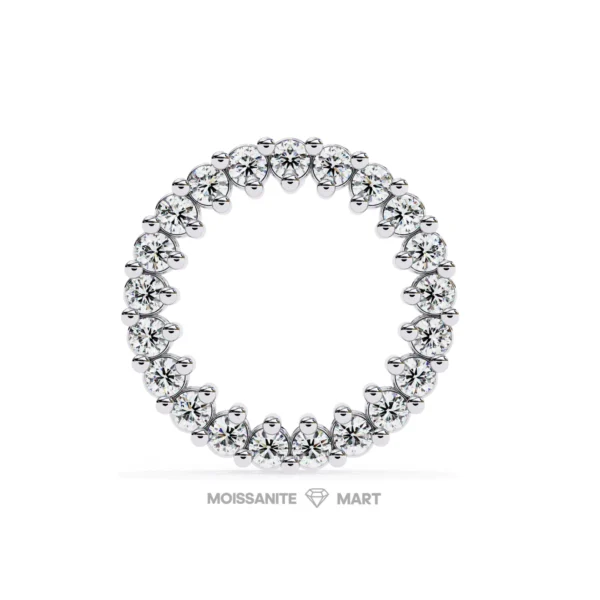 Moissanite Diamond GRA Certified Earrings Tops Studs for Women (9)