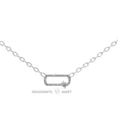 Moissanite Diamond Pendant Necklace for women in 925 silver (1)