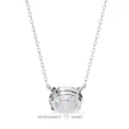 Moissanite Diamond Pendant Necklace for women in 925 silver (10)