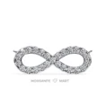 Moissanite Diamond Pendant Necklace for women in 925 silver (10)
