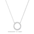 Moissanite Diamond Pendant Necklace for women in 925 silver (10)