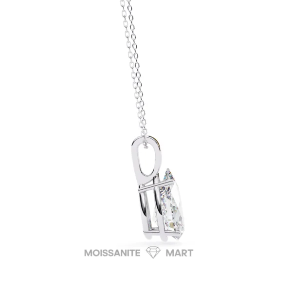 Moissanite Diamond Pendant Necklace for women in 925 silver (11)