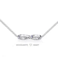 Moissanite Diamond Pendant Necklace for women in 925 silver (12)