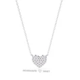 Moissanite Diamond Pendant Necklace for women in 925 silver (12)