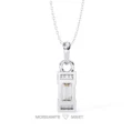 Moissanite Diamond Pendant Necklace for women in 925 silver (12)