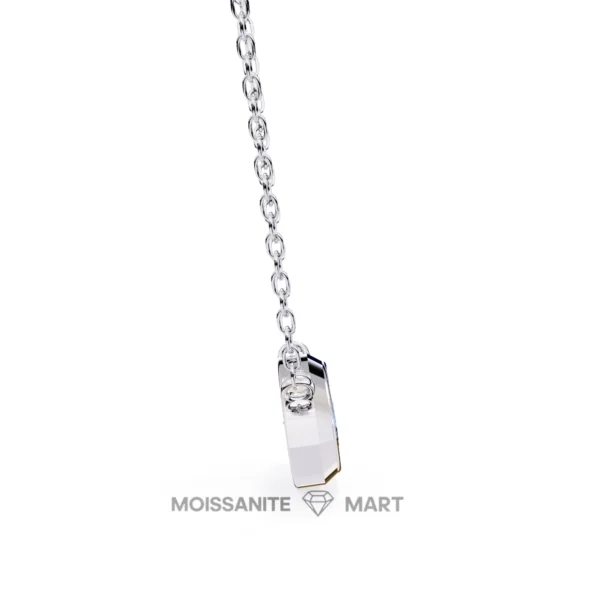 Moissanite Diamond Pendant Necklace for women in 925 silver (13)