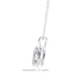 Moissanite Diamond Pendant Necklace for women in 925 silver (13)