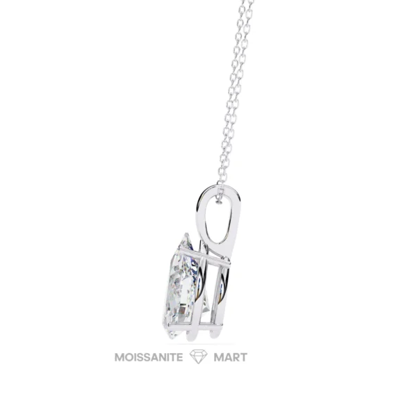 Moissanite Diamond Pendant Necklace for women in 925 silver (13)