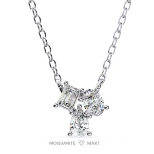 Pure Essence Moissanite Solitaire Pendant