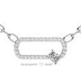 Moissanite Diamond Pendant Necklace for women in 925 silver (13)