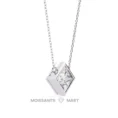 Moissanite Diamond Pendant Necklace for women in 925 silver (14)