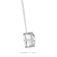 Moissanite Diamond Pendant Necklace for women in 925 silver (14)