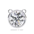 Moissanite Diamond Pendant Necklace for women in 925 silver (16)