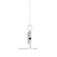 Moissanite Diamond Pendant Necklace for women in 925 silver (16)