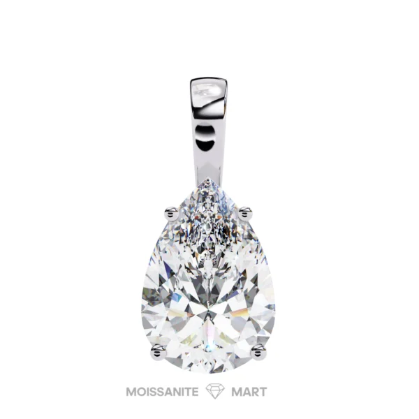 Moissanite Diamond Pendant Necklace for women in 925 silver (17)