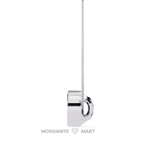 Moissanite Diamond Pendant Necklace for women in 925 silver (17)