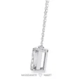 Moissanite Diamond Pendant Necklace for women in 925 silver (18)
