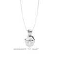 Moissanite Diamond Pendant Necklace for women in 925 silver (18)