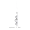 Moissanite Diamond Pendant Necklace for women in 925 silver (18)