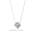 Moissanite Diamond Pendant Necklace for women in 925 silver (19)