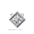 Moissanite Diamond Pendant Necklace for women in 925 silver (20)
