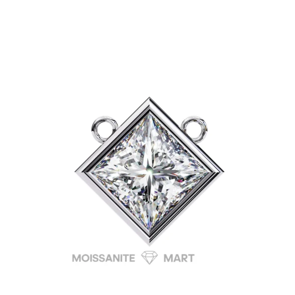 Moissanite Diamond Pendant Necklace for women in 925 silver (20)