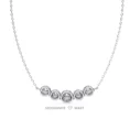 Moissanite Diamond Pendant Necklace for women in 925 silver (20)