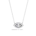 Moissanite Diamond Pendant Necklace for women in 925 silver (22)