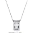 Moissanite Diamond Pendant Necklace for women in 925 silver (22)