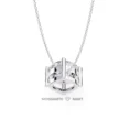 Moissanite Diamond Pendant Necklace for women in 925 silver (3)