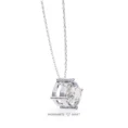 Moissanite Diamond Pendant Necklace for women in 925 silver (4)