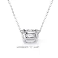 Moissanite Diamond Pendant Necklace for women in 925 silver (4)